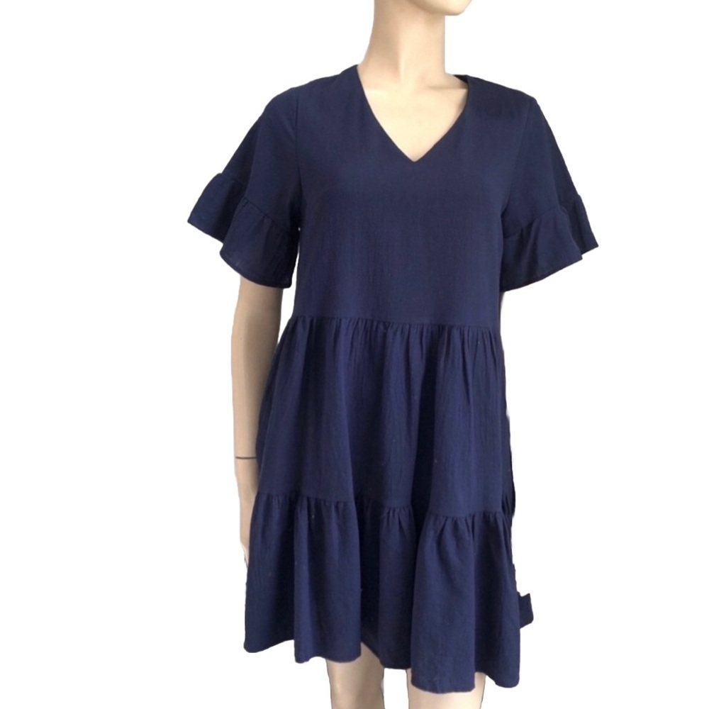 NEW FANCYINN mini dark blue dress